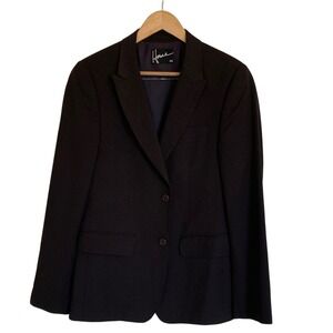 Howe Mens Cowboy Punk Gentlemen 2 Button Blazer Sport Coat Size 40 Brown Stripe